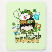 One Lucky Nurse St. Patrick's Mousepad (Vorne)