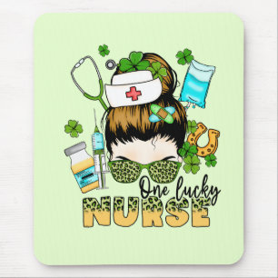 One Lucky Nurse St. Patrick's Mousepad