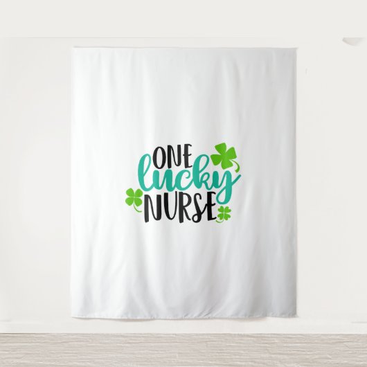 One Lucky Nurse Wandteppich (Vorderseite)