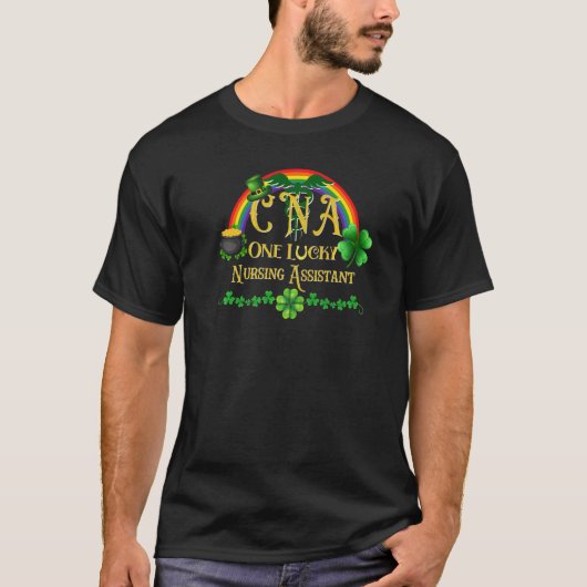 One Lucky Nursing Assistant St. Patrick's Day Tee (Vorderseite)