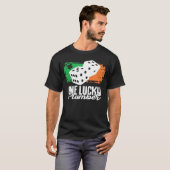 One Lucky Plumber Dice Game Family Group Matching T-Shirt (Vorne ganz)