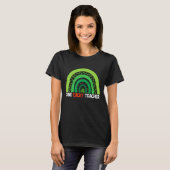 One Lucky Rainbow Teacher St Patricku2019s Day App T-Shirt (Vorne ganz)
