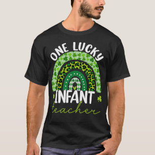 One Lucky Säugling Lehrer Rainbow Saint Patricks D T-Shirt
