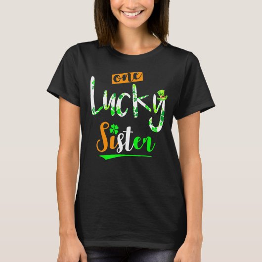 One Lucky Teacher St Patrick S Day T-Shirt (Vorderseite)