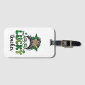 One Lucky Teacher - St. Patrick's Day Gepäckanhänger (Vorderseite (Horizontal))