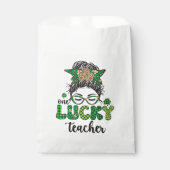 One Lucky Teacher - St. Patrick's Day Geschenktütchen (Vorderseite)