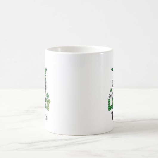 One Lucky Teacher - St. Patrick's Day Kaffeetasse (Mittel)