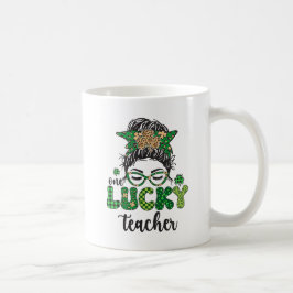 One Lucky Teacher - St. Patrick's Day Kaffeetasse