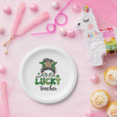 One Lucky Teacher - St. Patrick's Day Pappteller (Party)