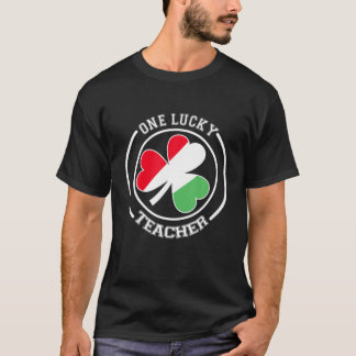 One Lucky Teacher St Patrick's Day T-Shirt