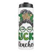 One Lucky Teacher - St. Patrick's Day Thermosbecher (Vorderseite)