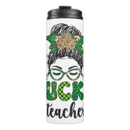One Lucky Teacher - St. Patrick's Day Thermosbecher