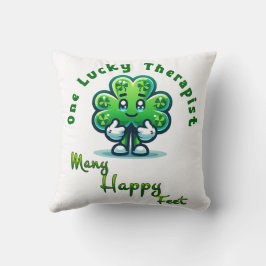One Lucky Therapist St. Patrick's Day Fun Design Kissen