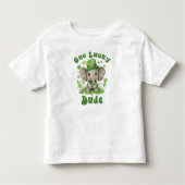 One Lucky Typ Kid St Patrick Kleinkind T-shirt (Vorderseite)