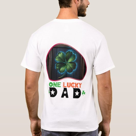 One Lucky Vater - Clover Creek Carnival T-Shirt (Rückseite)