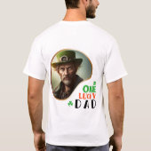 One Lucky Vater - Irish Sessings T-Shirt (Rückseite)