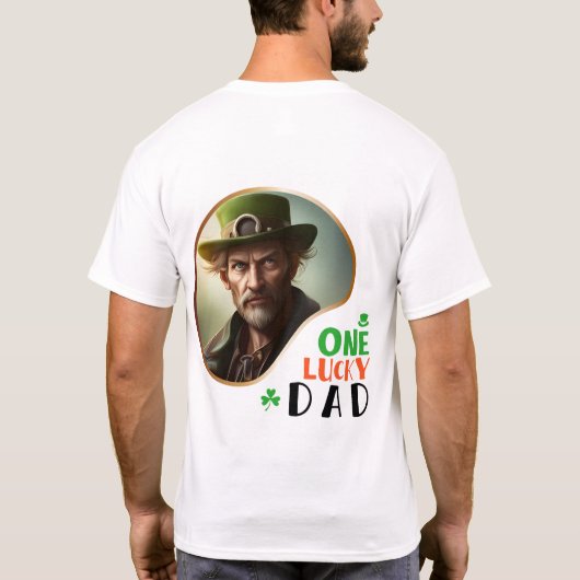 One Lucky Vater - Irish Sessings T-Shirt (Rückseite)