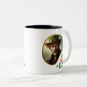 One Lucky Vater - Irish Sessings Zweifarbige Tasse (VorderseiteRechts)