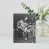 One Man Band, 1938 Postkarte (Stehend Vorderseite)