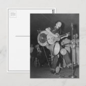 One Man Band, 1938 Postkarte (Vorne/Hinten)