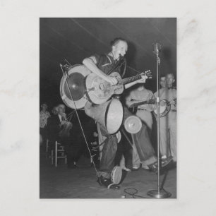 One Man Band, 1938 Postkarte