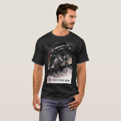 One Man Rock Band. Astronaut playing guitar T-Shirt (Vorne ganz)