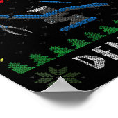 One Merry Dentist Dental Doctor Ugly Christmas Swe Poster (Ecke)