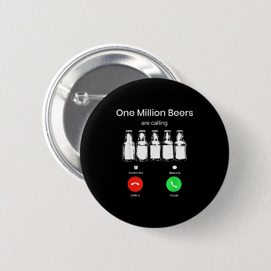 One Minllion Beers Are Calling Phone Screen Beer D Button (Vorne & Hinten)
