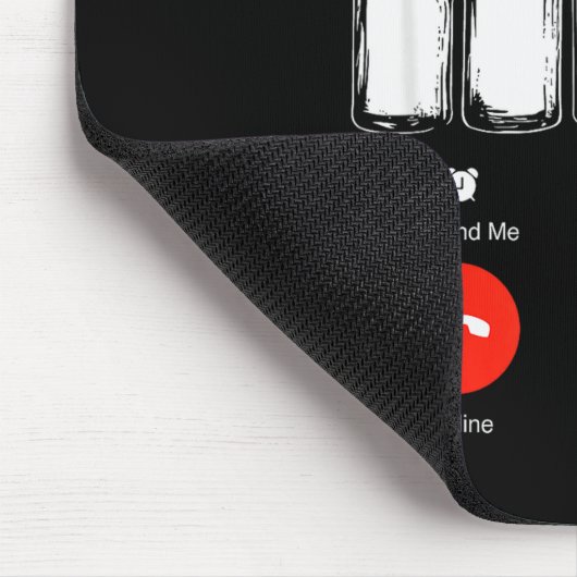 One Minllion Beers Are Calling Phone Screen Beer D Mousepad (Ecke)
