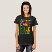 One Month Can't Hold Our History African Black His T-Shirt (Vorne ganz)