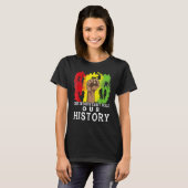 One Month Can't Hold Our History Black Fist Melani T-Shirt (Vorne ganz)