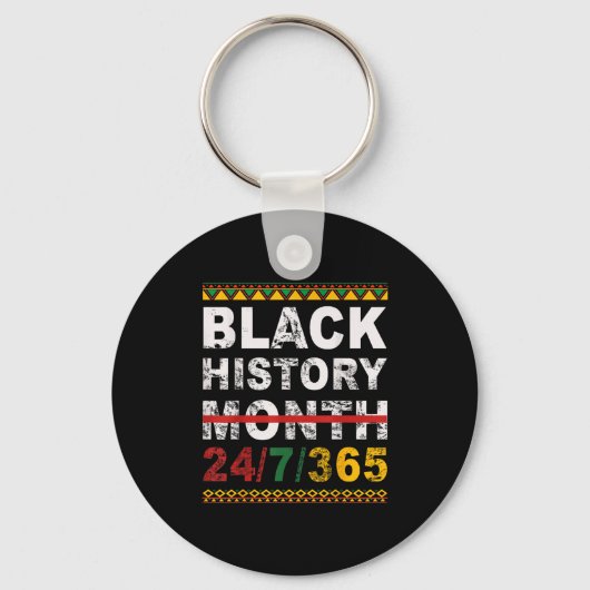 One Month Can't Hold Our History Black History Mon Schlüsselanhänger (Vorderseite)