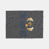 One More Rep - Funny Gym Sayings And Motivational  Fleecedecke (Vorderseite (Horizontal))