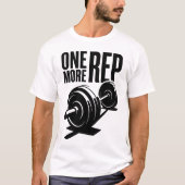One More Rep Gewichtheber T-Shirt - Abgenutzt St (Vorderseite)