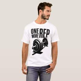 One More Rep Gewichtheber T-Shirt - Abgenutzt St