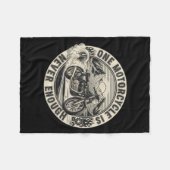 One Motorcycle Is Never Enough Funny Bikers Riders Fleecedecke (Vorderseite (Horizontal))
