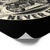 One Motorcycle Is Never Enough Funny Bikers Riders Poster (Ecke)