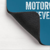 One Motorcycle Is Never Enough Funny Motorcycle Bi Mousepad (Ecke)