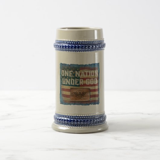 One Nation - Beer Stein Bierglas (Mittel)