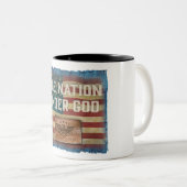 One Nation - Coffee Mug Zweifarbige Tasse (VorderseiteRechts)