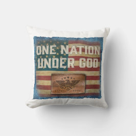 One Nation - Throw Pillow Kissen