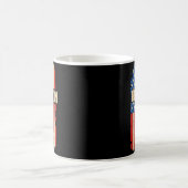 One Nation Under God Patriotic Christian Faith Ame Kaffeetasse (Mittel)