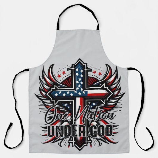 One Nation Under God Schürze (Vorderseite)