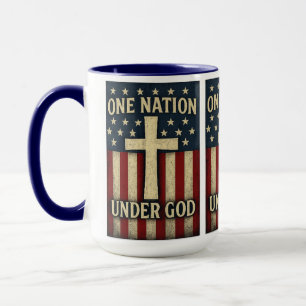 One Nation Under God Tasse
