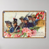 One Nation Vintag Patriotic Poster (Vorne)