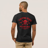 One Nickel Garage Cheat Death T - Shirt Red (Schwarz voll)