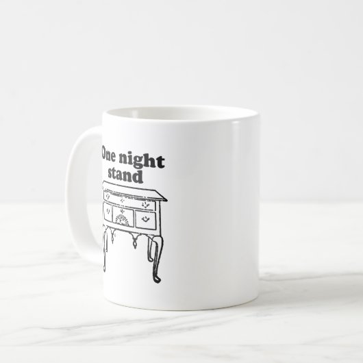 ONE-NIGHT-STAND KAFFEETASSE (Vorderseite Links)