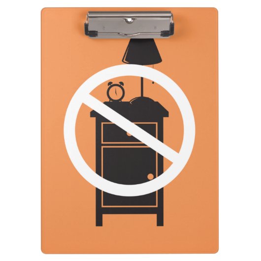 One-Night-Stand Klemmbrett (Vorderseite)