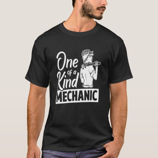 One Of A Kind Mechanic Car Repair Automobile Repai T-Shirt (Vorderseite)