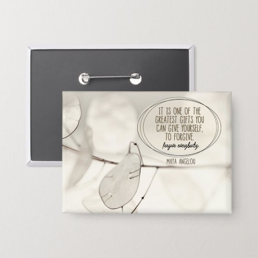 One of the Greatest Gifts Button (Vorderseite/Rückseite)